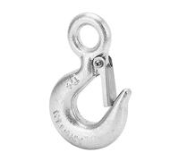 ANKROYU Heavy Duty 0.5T S304 Stainless Steel Grab Hook Crane Lifting Rigging Accessory Replacement for Construction Mining Port Loading Industrial Machinery Equipment