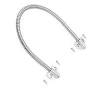 ANKROYU Heavy Duty 40cm Door Loop Cable Protector Flexible Metal Wire Guard for Smart Lock Access Control System Zinc Alloy Weatherproof 15.7 Inch