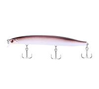 ANKROYU HENG JIA Mini Fish Shape Lure Bait with Hooks High Performance Fishing Tackle Vibrating Sound Attractor for Freshwater Saltwater Anglers Plastic Metal 10pcs Set (Type D (sold one))