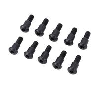 ANKROYU Hex Button Head Shoulder Screws Premium Stainless Steel M3x4x10mm High Strength Resistant Upgrade Parts for Axial SCX10 RC Cars Pack of 10