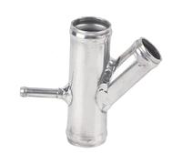 ANKROYU High Performance Coolant Y Hose Pipe Flange Housing Aluminium Connector 1K0121087H Direct Replacement for 2007 2009 2006 2013 2008 2009 Silver