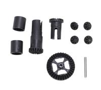 ANKROYU High Performance RC Car Differential Gear Set Sturdy Plastic Front Rear Pinion Gears for HS18301 HS18302 HS18303 HS18304 Models Racing Upgrade Parts