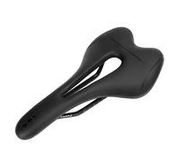 ANKROYU Hollow Bike Saddle Cushion Comfortable Shock Absorbing Abrasion Resistant Non Slip Cycling Seat Cover for Road Mountain Bikes Fiber Leather Carbon Fiber 7x9mm