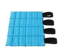ANKROYU Horse Ice Boot 24 Grids Adjustable Nylon Water Breathable Reusable Cooling Leg Wrap for Horse Tendon Support After Training Competition