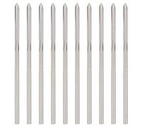 ANKROYU HSS Machine Reamer Set 10PCS High Precision Chucking Reamer Tool Kit with Round Shank for Metal Wood Plastic Drilling Boring Enlarging Holes 1.9mm Diameter