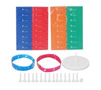ANKROYU Human DNA Model Kit Educational Science Colorful Double Helix Structure Assembly Learning Tool for Students Classroom Homeschool Biology Study PVC Material DIY Project