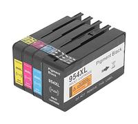 ANKROYU Ink Cartridge, PP Smart Chip Practical Printer Toner Cartridges, Ink Cartridge Set, Cartridge Combo Pack for Replacement and Document