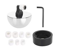 ANKROYU Jewellery Rings Setting Tools, Jewellery Tools Rings Setting Clamps Stainless Steel Rings Engraving Sphere Diamond Setter's Band 7 Round Diamond Moulds for Clamping Rings