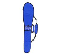 ANKROYU Kayak Paddle Bag, Split Paddle Storage with 2 Compartments, Thick Padded Protect, Transparent Pocket, Handle Shoulder Strap for Canoe Rowing Boating Equipment (Black) (Blue)