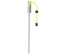 ANKROYU KEEPdiving Professional Stainless Steel Diving Lobster Stick 30cm Underwater Pointer with Measurement Scale Noise Maker Tool for Scuba Divers Lobster Hunters Marine Biologi (Yellow)