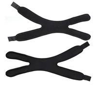 ANKROYU Knee Strap Patella Support Adjustable Knee Joint Brace for Running Black 45x7cm 2Pcs Soft Material Durable Strong Rubber