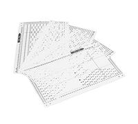 ANKROYU Knitting Machine Punch Cards Set 15 Pieces Plastic Durable Flower Pattern Cards for KH Series Knitting Machines KH868 KH860 KH881 KH891 KH892 NO1 to NO15