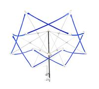 ANKROYU Knitting Umbrella Swift Yarn Winder Holder Adjustable Metal Stand for Weaving Accessories and Yarn Craft Enthusiasts for Small Spaces and Thrift Store Yarn Recycling