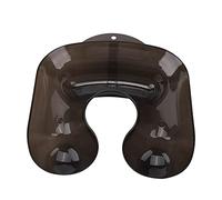 ANKROYU Large Neck Tray, Perm Container, Portable Shampoo Bowl, Pvc Shoulder Support Hair Neck Tray, Adjustable Neck Support, Hair Coloring Neck Shoulder Tray, for Salon Hair Salon(A)