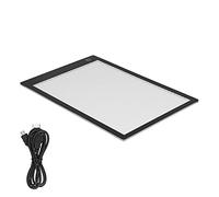 ANKROYU LED Copy Board Graphic Tablet A4 Portable Lightweight Adjustable Brightness USB Powered Light Box for Tracing Drawing Sketching Animation Calligraphy White 36x23.8x1cm