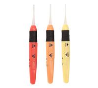 ANKROYU LED Lighted Crochet Hooks Set 3 Piece Ergonomic Design with Glow Function for Knitting Crocheting DIY Crafts Sweaters Scarves 2.5mm 3.0mm 3.5mm Metal Plastic Construction