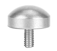 ANKROYU M2 5 Thread Tungsten Steel Dial Indicator Probe Contact Points High Precision Measuring Tool For Dial Gauges Replacement Parts Durable Hardness Material (Large curved side head)