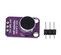 ANKROYU MAX4466 Microphone Amplifier Module Professional Grade Low Noise Sound Sensor Preamplifier with Adjustable Gain for STM32 Audio Projects Size 20.8x13.8x7.5mm