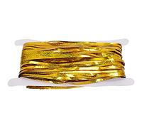 ANKROYU Metallic Foil Fringe Curtain Glitter Tinsel Photo Backdrop Wall Decoration for Birthday Wedding Party Festival Decor 100x200cm Aluminum Silver Gold (Gold)