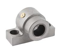 ANKROYU Mini Lathe Leadscrew Mounting Bracket High Precision Durable Left Side Screw Mount Bracket for MX210 WM210 8x16 220x400 220x600 220x750 Lathes Powder Metallurgy Constructio