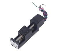 ANKROYU Mini Linear Rail Guide Slide Actuator 28 Stepper Motor 50mm Stroke High Precision Motion Control for DIY CNC Router Milling Machine and Inspection Equipment Alloy Construct