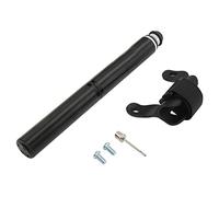 ANKROYU Mini Portable Bike Pump High Pressure 160PSI Telescopic Hand Pump with CNC Aluminum Alloy Body for Road Mountain Bike Cycling Accessories (Black)