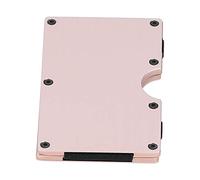 ANKROYU Money Clip Card Holder Stainless Steel Slim Business Credit Card Organizer Wallet Gift for Men Professional Use Modern Stylish Portable Pocket Size 8.5x5.3x0.7cm (x-11#)