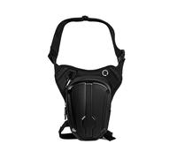 ANKROYU Motorcycle Leg Bag Thigh Bag Large Capacity Multi Pocket Storage Adjustable Waist Strap for Biking Riding Accessories Polyester 11x10.6x4.1 Inches