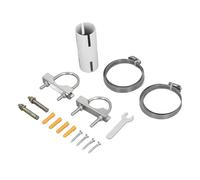 ANKROYU Mounting Kit Heavy Duty Adjustable J Pole Bracket for V2 Dish Antenna Wall Roof Pole Mount Stainless Steel Satellite Installation Kit