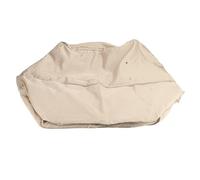 ANKROYU Moving Clothes Organizer Bag Large Capacity Foldable Space Saving Storage Container for Blankets Clothes Bedding Dorm Moving Nylon 42 x 52 x 25cm (Grey) (Apricot Color)