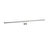 ANKROYU MTN9 Mini Linear Rail Guide High Precision Miniature Linear Sliding Guideway Sturdy Bearing Steel Construction for 3D Printer Upgrading and CNC Machine Applications (450mm)