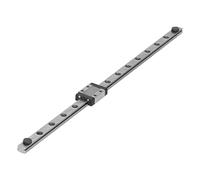 ANKROYU MTN9 Mini Linear Rail Guide High Precision Miniature Linear Sliding Guideway Sturdy Bearing Steel Construction for 3D Printer Upgrading and CNC Machine Applications (300mm)