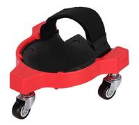 ANKROYU Multifunctional Sliding Knee Pad Labor Saving Universal Wheel Woodworking Kneeling Pad Comfortable Durable For Tile Installation Floor Laying Woodworking Plastic Metal Yel (Red)