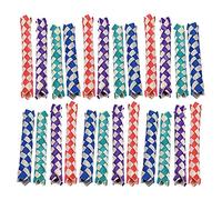 ANKROYU Natural Finger Traps 24 Pack Chinese Woven Bird Chew Toys Safe Foraging Puzzle for Parrots DIY Creative Craft Gifts Party Favors 13cm