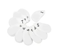 ANKROYU Number Golf Iron Covers Set Korea Flag Style PU Material Protective Golf Club Headcovers for Golfers Travel or Playing 10PCS 4 5 6 7 8 9 P S A X