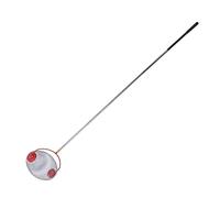 ANKROYU Nut Gatherer Rolling Picker Stainless Steel Large Capacity Efficient Walnut Acorn Chestnut Collector for Orchard Farmland Garden Harvesting Lightweight Durable Tool (L)