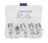 ANKROYU P80 Plasma Cutting Nozzles Electrodes 10pc Set Premium Copper High Performance Consumables for Air Plasma Machines Metal Sheet Cutting (1.3mm Nozzle + Electrode)
