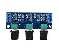 ANKROYU Passive Volume Control Board Professional Audio Attenuator with Bass Treble Adjustment for Guitar Effects Pedals and HiFi Systems 76mm Dual Channel Tone Regulator