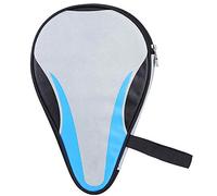 ANKROYU Pong Racket Bag Oxford Table Tennis Case Full Protection Blue Orange 30 * 19 * 1.5cm 90g (Blue)