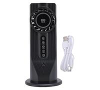 ANKROYU Portable Air Cooler Humidifier 3 in 1 Desktop Cooling Fan with 6 Speed Settings USB Powered Mini Air Conditioner for Office Dorm Home Gray 32.5cm Height