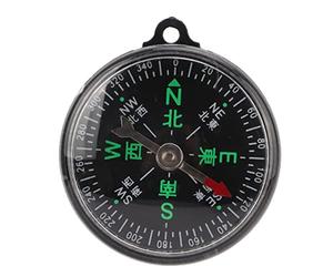ANKROYU Portable Pocket Compass Outdoor Mini Button Compass with Classic Round Chassis Accurate Direction Finding for Camping Hiking Backpacking Travel Navigation Durable Plastic 1