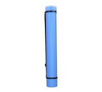 ANKROYU Poster Tube Expandable Large Capacity Antishock Portable Document Storage Tube for Artists Engineers Designers Plastic 62.5cm to 102cm (Blue)