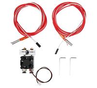 ANKROYU Premium 3D Printer Extruder Kit with Volcano Block Nozzle Hot End All Metal High Temperature Resistant for FDM Printers Aluminum Construction Stable Performance