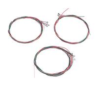 ANKROYU Premium Acoustic Guitar Strings 3Set Steel Folk Guitar Strings Replacement Durable Proof Musical Instrument Accessories for Guitar Players Beginners Brass Rose Copper Col (Brass String*3)