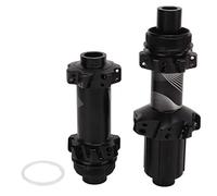 ANKROYU Premium Aluminum Alloy Mountain Bike Hub Set 2 Front 4 Rear Bearings High Precision Disc Brake Hub for Cycling 28 Holes Lightweight Durable 543g
