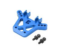 ANKROYU Premium Aluminum Alloy Rear Shock Tower for LaTrax Teton 1/18 RC Car Strong Durable Upgrade Part Easy Installation Adjustable Height Compatible with Model 760541 (Blue)