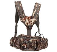 ANKROYU Premium Outdoor Hiking Backpack Waist Bag with Bottle Holder Lightweight Water Resistant Camping Shoulder Pack for Men Women Hiking Travel Reed 58x15x13cm 566g