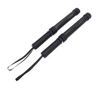 ANKROYU Premium Ropeless Battle Rope Set 2PCS Spring Training Rope with Anti Slip Handles Portable Fitness Equipment for Home Gym Outdoor Workout TPE Steel Nylon Silicone Material