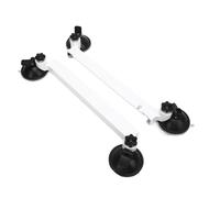 ANKROYU Premium Satellite Suction Cup Car Mount Heavy Duty Weatherproof RV Boat Mounting Kit with Strong ABS Material for Stable Signal Reception On The Go White