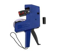 ANKROYU Price Labeler, Plastic Label Pricing Machine, Sturdy Price Marking Machine, Handheld Price Labeler for Home Office or Small Business or a Retail Store (Blue)